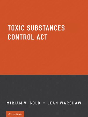 cover image of Toxic Substances Control Act